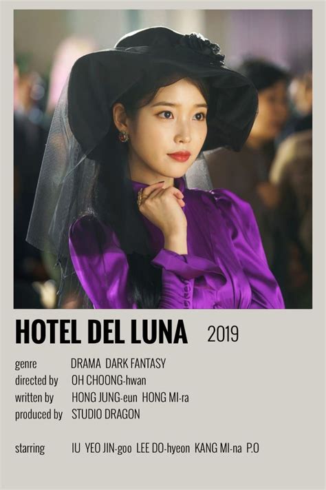 Hotel Del Luna Minimalist Poster Korean Drama Series Korean Drama Tv