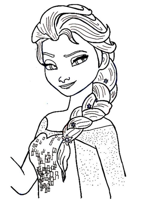 Coloriages Reine Des Neiges Images Gratuites Imprimer