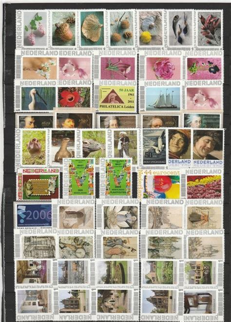 Países Bajos Selection of 76 personal stamps and 25 Catawiki