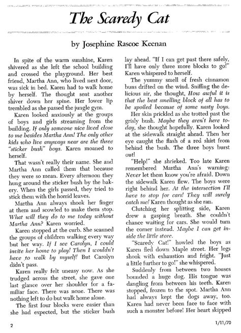 The Scaredy Cat – Keenan Novels