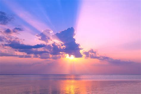 Sunrise over sea | royalty free image