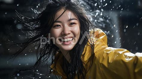 雨に濡れた女性 No 28274868｜写真素材なら「写真ac」無料（フリー）ダウンロードok