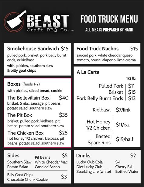 Food Truck | Beast Craft BBQ Co. in Belleville, IL