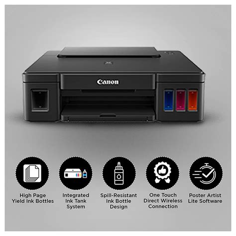 Buy Canon Pixma G All In One Wireless Ink Tank Colour Printer From