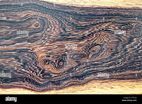 Real Burl Wood Striped For Picture Prints Interior Decoration Exotic