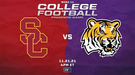 Rfl College Series Usc Vs Lsu Week Season Youtube