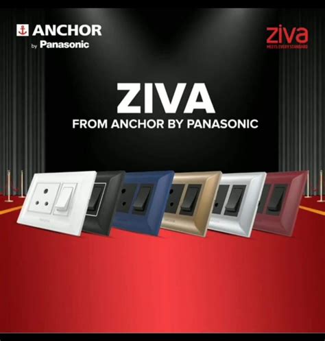 6A Anchor Electrical Modular Switches Ziva 1M 1 Way At Rs 13 Piece In