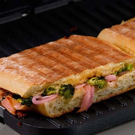 Roasted Broccoli Sundried Tomato Panini TRIBECA OVEN