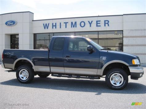 2003 True Blue Metallic Ford F150 Xlt Supercab 4x4 30770240 Gtcarlot