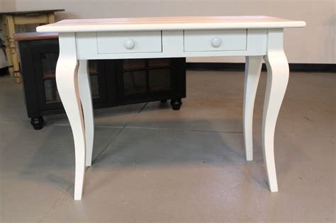 Hand Crafted Small White Wood Desk by ECustomFinishes | Reclaimed Wood ...