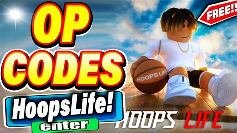 ALL NEW SECRET OP CODES In Roblox Hoops Life Codes YouTube