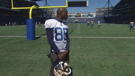 54 Year Old Milt Stegall Turns Back The Clock At Winnipeg Blue Bombers