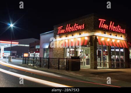 Tim Hortons Restaurant And Drive Thru Oldbury Stock Photo Alamy