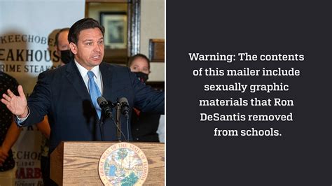 Graphic Materials Warning Appears On Desantis Super Pac Mailings To Primary Voters In Iowa Sc