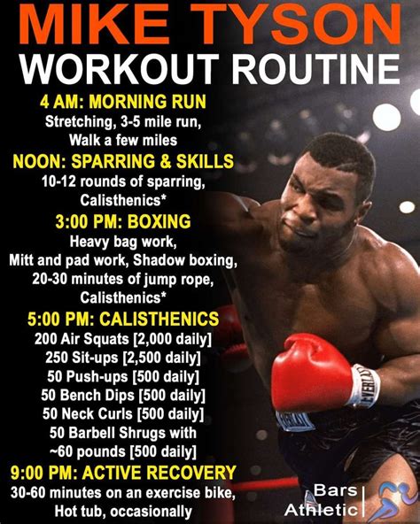 Mike Tyson's Training Routine | Mike tyson workout, Mike tyson training, Mike tyson