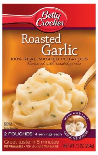 Betty Crocker Roasted Garlic Mashed Potatoes 72 Oz Ralphs