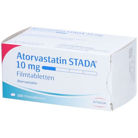 Atorvastatin STADA 10 Mg 100 St Mit Dem E Rezept Kaufen Shop Apotheke