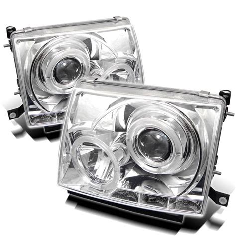 Toyota Tacoma Spyder Projector Headlights LED Halo LED Chrome