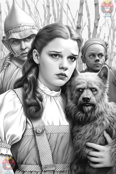 Free Wizard Of Oz Coloring Pages For All Ages