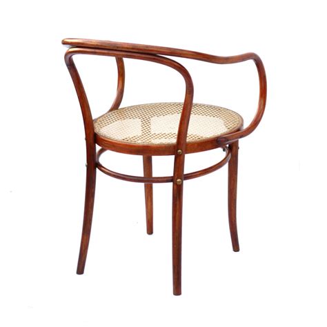 TON 209 Armchair In Mahogany And Bentwood August THONET 1970s