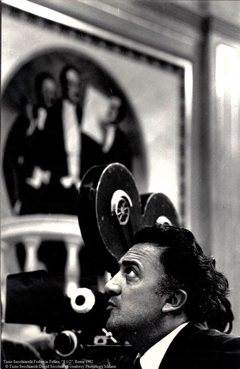 Fellini on-set of 8 1/2 | Movie directors, Movie director, Film director