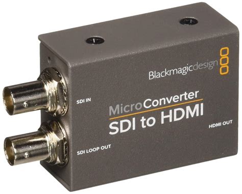 Blackmagic Design Micro Converter Sdi To Hdmi Amazon Fr High Tech