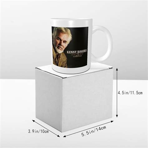 Kenny Music Rogers Taza Cl Sica De Onzas Color Blanco Ecol Gica