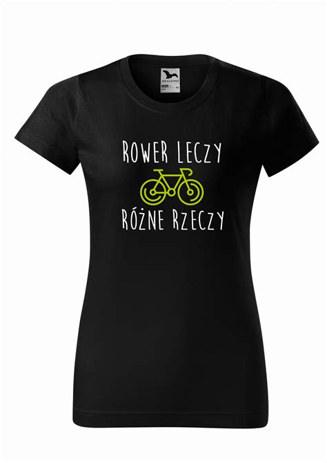 Koszulka Damska Rower Leczy R Ne Rzeczy Super Prezent Rowd