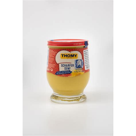 Thomy Mustard Hot 250ml European Grocery Store