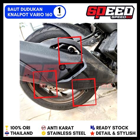 Jual Baut Dudukan Knalpot Honda Vario Pcx Baut Probolt Thailand