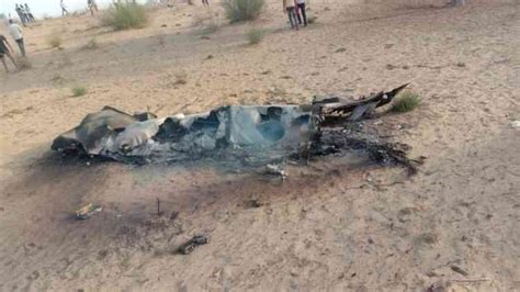 Iaf Mig 21 Crashes In Barmer Pilot Ejects Safely