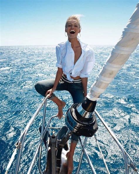 Summer Yachts Girl Nautical Fashion Vogue Paris