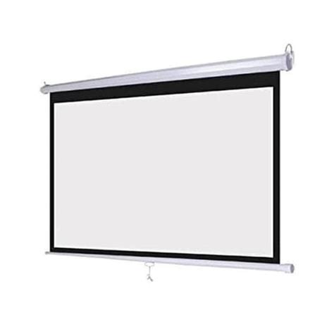 Jual Layar 72 Inch Proyektor Dinding Screen Projector Wall Mount Manual