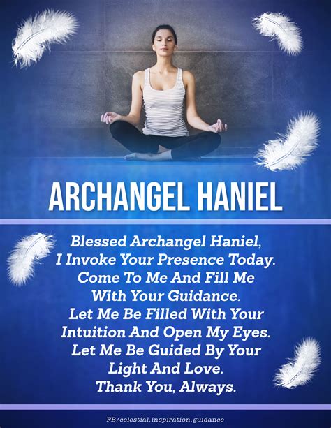 Prayer To Archangel Haniel Artofit