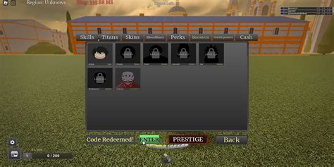 Roblox Titan Warfare Codes August 2023 GamerBloo