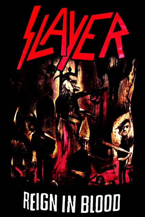 Slayer Band Reign In Blood Photograph By Brooke Morley Fine Art America