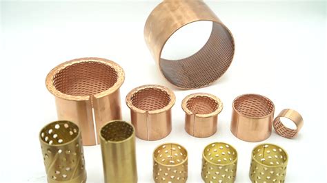 Oem Sliding Bushing Sleeve Bearing Cusn Fb Split Wrapped Bronze