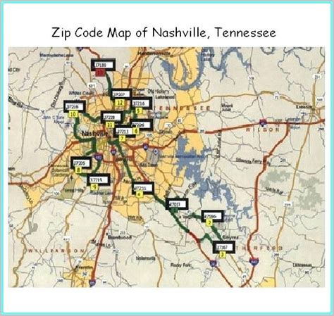 Nashville Tn Zip Code Map Maps For You | Images and Photos finder