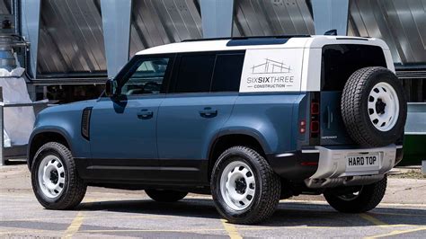 Land Rover Defender Hard Top Van Version Revealed Motoring Research