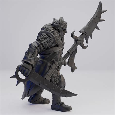 Hot Goblin リーダースピア ミニチュア 蛮族戦士 ホットゴブリン