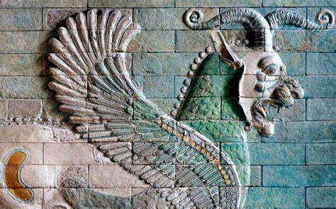 The Gates Of Ishtar The Fabulous Griffin Figure Evolved Out Of A Long