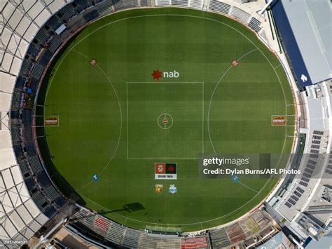 A Aerial View Before The 2023 Aflw Grand Final Match Between The News Photo Getty Images