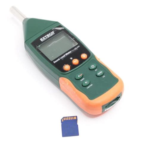 Extech Sdl Sound Meter Excel Data Logging Db