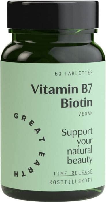 Vitamin B Biotin Sammenlign Se De Bedste Priser