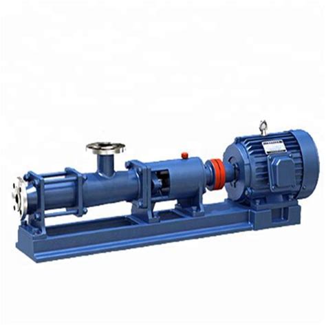 Singe Stage Eccentric Mono Slurry Concrete Screw Pump Mono Pump And