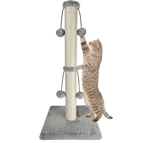 Dimaka Cm Tall Cat Scratching Post Scratch Post For Large Cats With