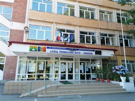 Liceul Tehnologic Auto Din Craiova La Ceas Aniversar Cu Un Trecut