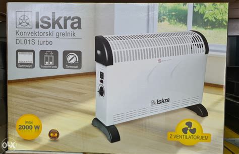 Konvektor Grijalica Iskra Sa Ventilatorom W Elektri Ne Grijalice