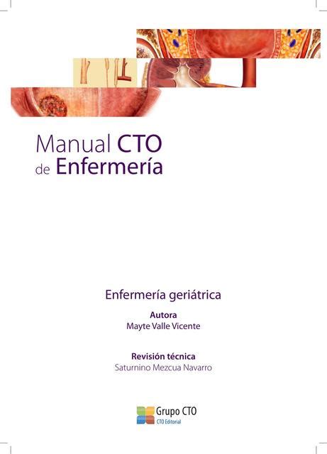 Manual De Enfermeria Geriatrica CTO Oscar Solorzano Samame UDocz