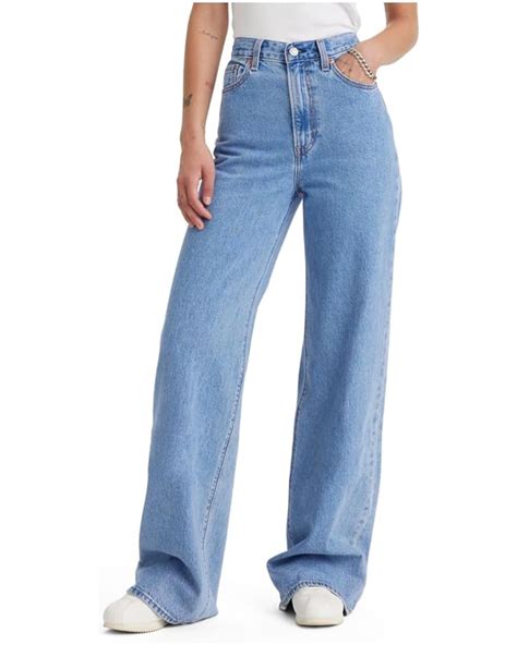 Women S Levi S Premium Ribcage Wide Leg Jeans Zappos